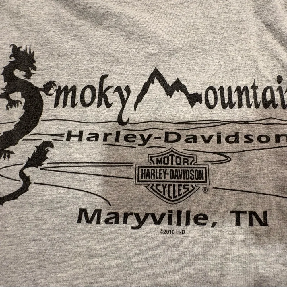 Harley-Davidson Legendary Eagle Gray Short Sleeve Tee XXL - Picture 7 of 7